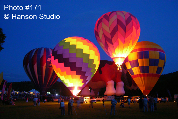 Quechee, VT - Balloon Fest - Evening